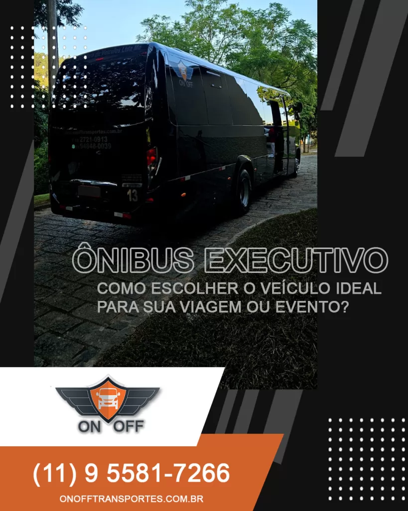 Quantos lugares tem um ônibus executivo?