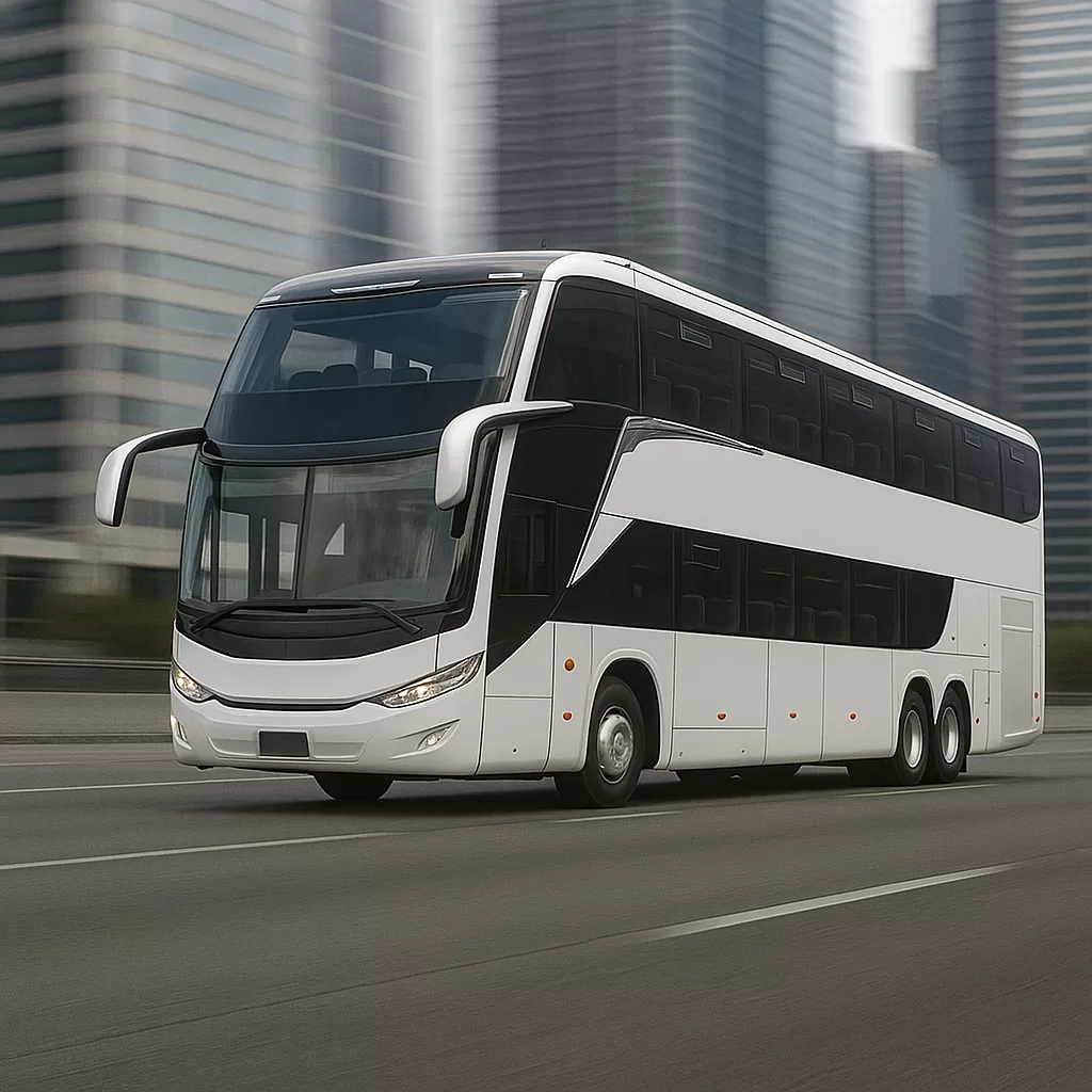 Marco Polo G8: Aluguel de ônibus executivo 46 lugares