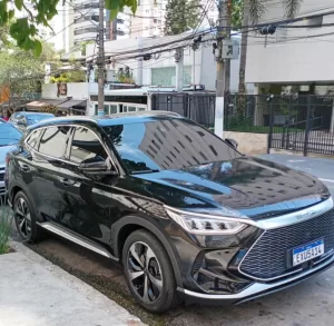 Aluguel de SUV Blindada BYD com motorista em São Paulo