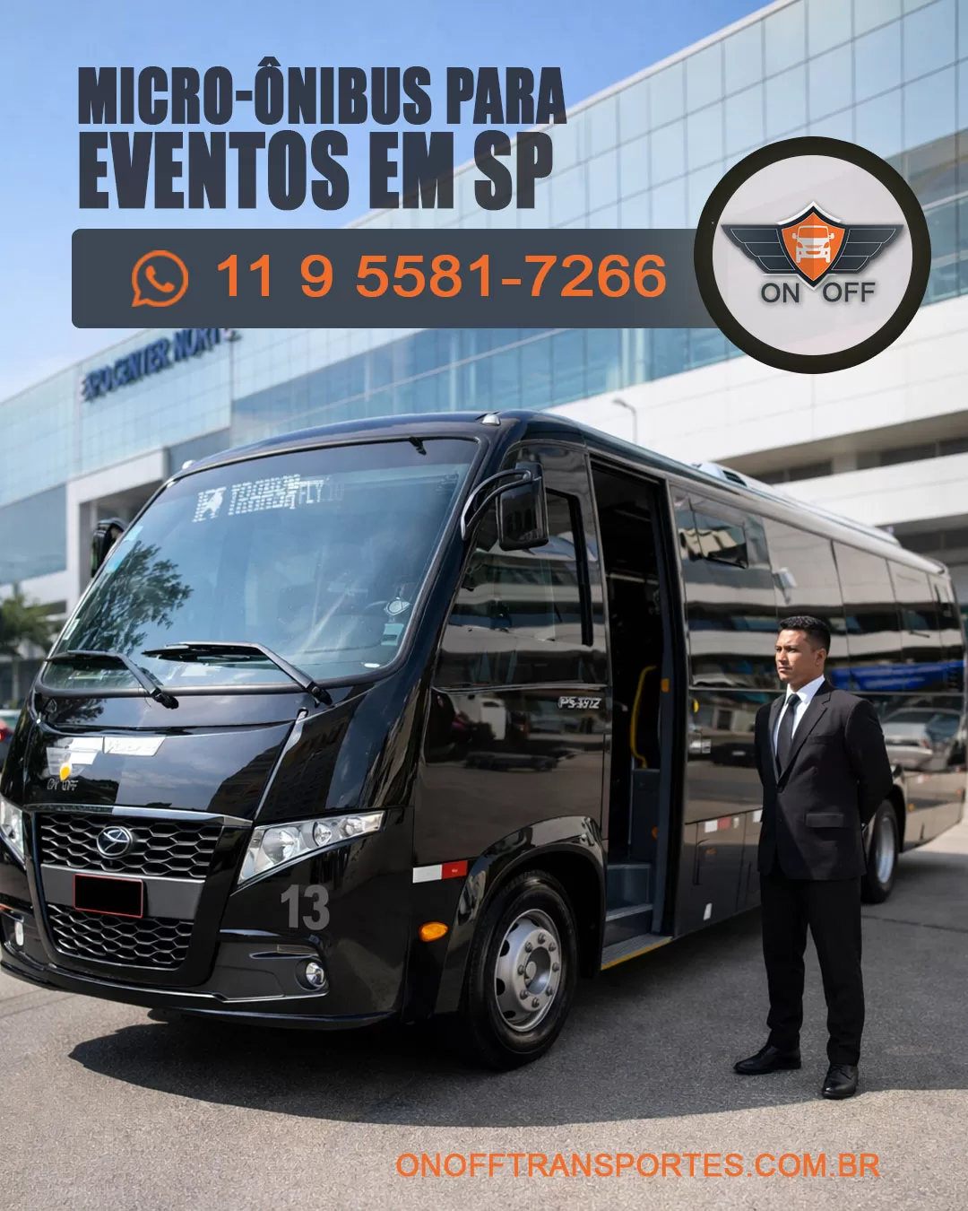 Micro-ônibus para eventos em São Paulo